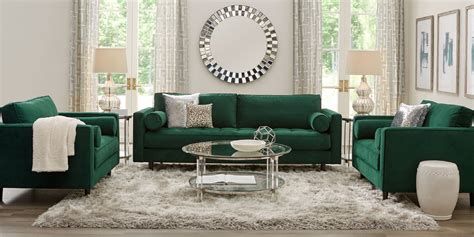 Emerald Green Living Room Set - bestroom.one