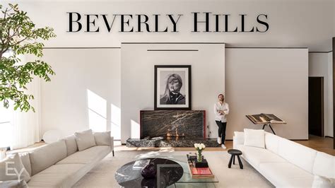 Inside a Sophisticated Beverly Hills Modern Mansion - YouTube