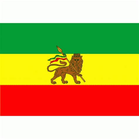 Lion of Judah, Ethiopia Lion Flag 3 X 5 ft. Standard