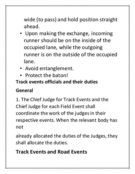 Rules Of Relay Race / Relay Races Sports - Mike was running third leg.