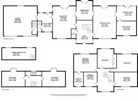 House Project House Plans Drawing & Illustration Art & Collectibles jan ...