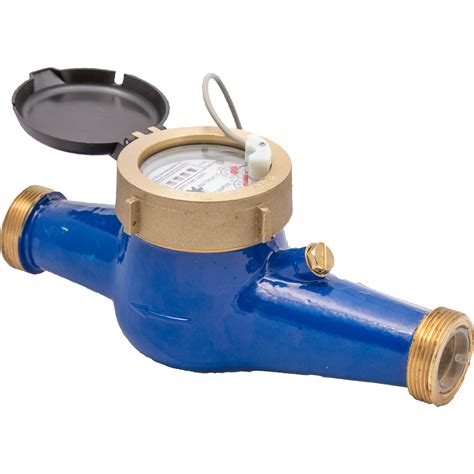 3/4" Water Meter (Pulse Output) Totalizing Multi-Jet Brass | PRM