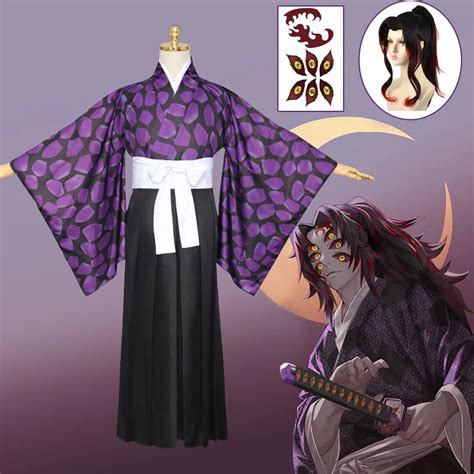 Kokushibo-Cosplay-Costume-Anime-Demon-Slayer-Kimetsu-No-Yaiba-Kokushibo ...