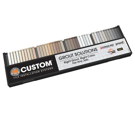 Custom Building Products Grout Solutions Color Sample Kit - 40 Colors HDPGK