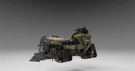 ArtStation - TANK TRAIN