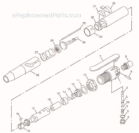 Chicago Pneumatic Needle Scaler | CP7120 | eReplacementParts.com