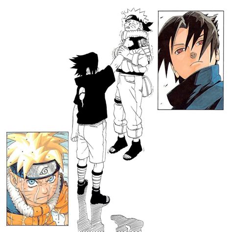 Naruto and sasuke manga childhood | Naruto, Naruto and sasuke, Anime