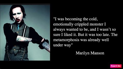 Best 82 Amazing Marilyn Manson Quotes - NSF - Music Magazine