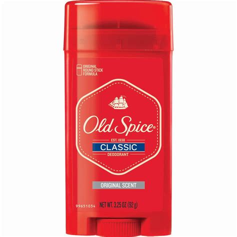 Old Spice Classic Deodorant Stick, Original Scent for Men, 3.25 oz ...