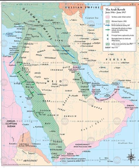 The Arab Revolt, June 1916-June 1917 | Arab revolt, Ww1, Revolt