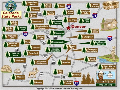 Colorado State Parks Map | World Map 07