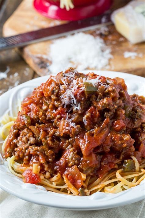 Sausage Spaghetti Sauce | Recipe | Italian sausage spaghetti, Sausage ...