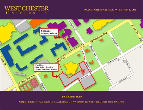 West Chester University Campus Map – Map Of The World