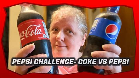 Pepsi Challenge - Coke Vs Pepsi - YouTube