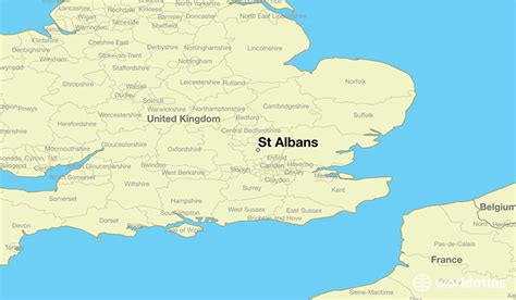 St Albans England Map - Time Zones Map