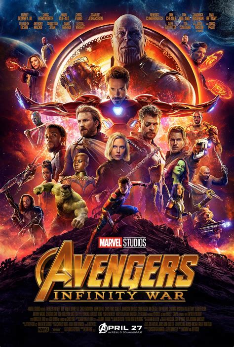 Avengers: Infinity War (2018) Poster #27 - Trailer Addict