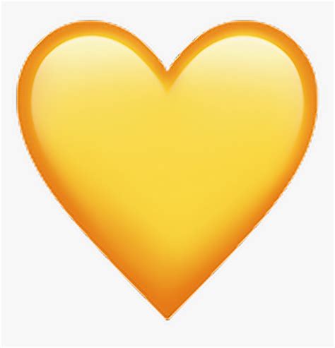 Yellowheartemoji Yellow Heart Emoji