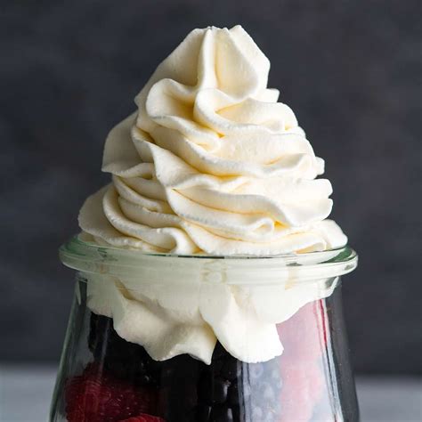 Homemade Whipped Cream Recipe