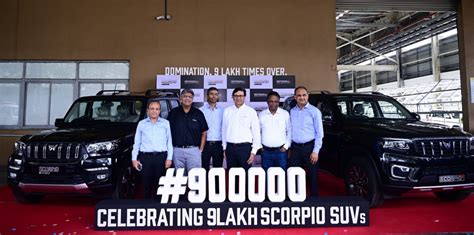 Mahindra Scorpio crosses 9 lakh production milestone - Shifting-Gears