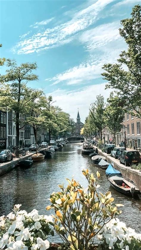 Amsterdam, boats, capital, city, holland, nature, netherlands, river ...