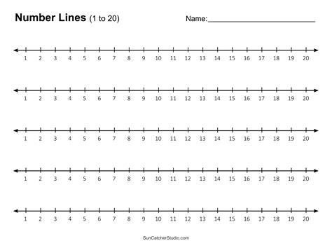 Number Lines (Integers, Decimals, Blank, Missing Numbers) – DIY ...