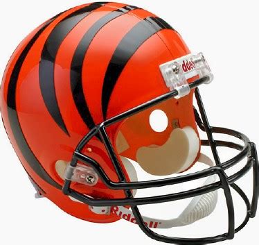 CINCINNATI BENGALS NFL stripe helmet since 1981 | Cincinnati Sports ...