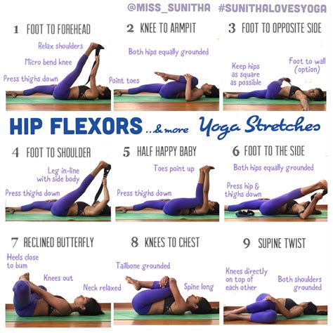 Yoga Poses For Hip Flexor Pain - YogaWalls