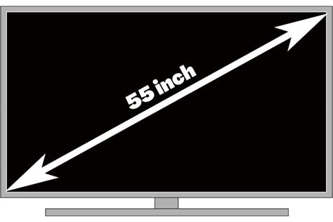 55 Inch TV Dimensions | Width, Height, Depth - ColorViewFinder