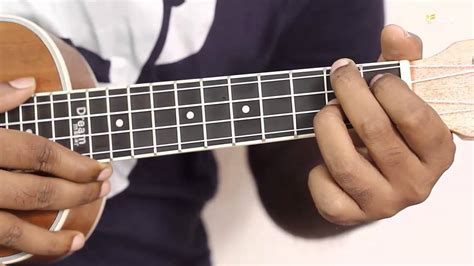 How to play F sharp minor || Ukulele Easy Chord || Ukulele Lessons ...