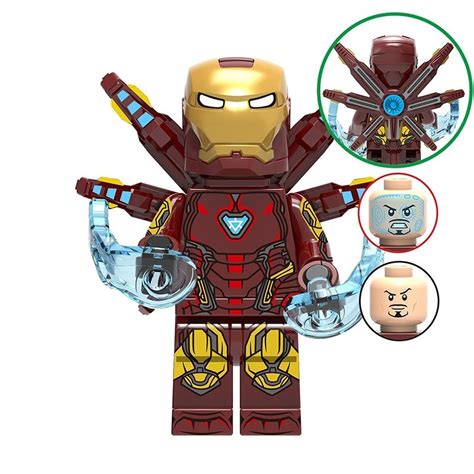 LEGO Homem de Ferro Mark 85 (Iron man Mark 85) Garras Estrela - Marvel ...