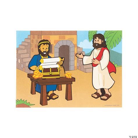 Jesus Calls Matthew Mini Sticker Scenes - 24 Pc. | Oriental Trading