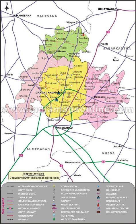 Gandhi nagar Bangalore map - Bangalore gandhinagar map (Karnataka - India)