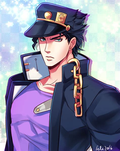 Jotaro Kujo by Felielle on DeviantArt