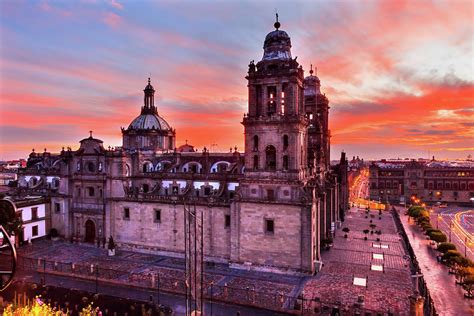 Metropolitan Cathedral Mexico City Mexico Sunrise Photograph by William ...