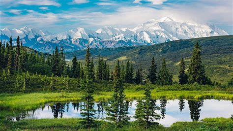 HD wallpaper: alaska, nature, wilderness, reflection, mountain, north ...