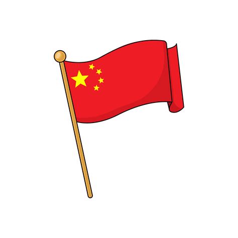 China Flag Royalty Free Stock SVG Vector and Clip Art