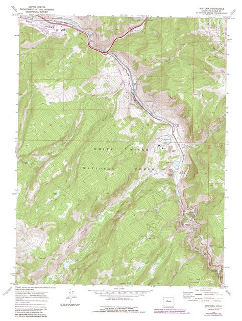 Minturn topographic map, CO - USGS Topo Quad 39106e4