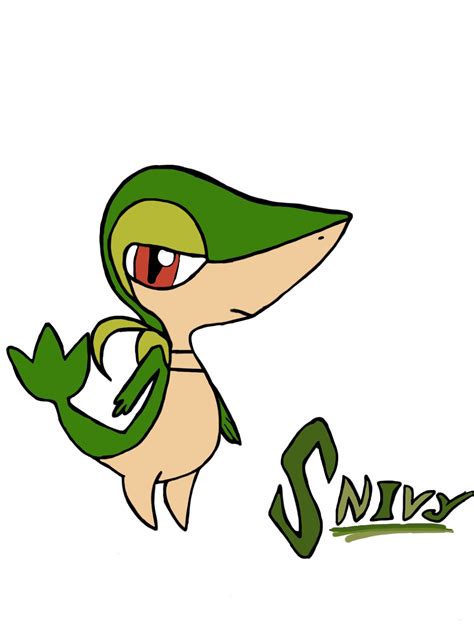 Snivy - Snivy Fan Art (33511846) - Fanpop