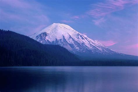 Mount St. Helens, then and now