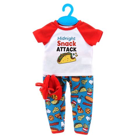 My Life As Snack Pajamas 18" Doll Clothes - Walmart.com - Walmart.com