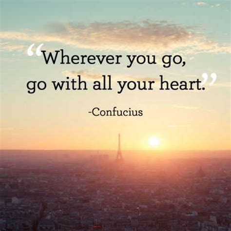 Short Inspirational Quotes 'Go with all your heart, encourage quotes ...