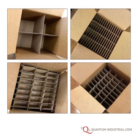 Cardboard Box Dividers | Cell Partitions - Quantum Industrial Supply ...