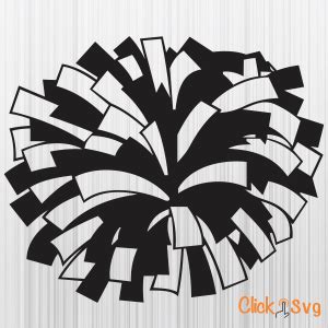 Cheerleader Pom Svg - Download SVG Files for Cricut, Silhouette and ...