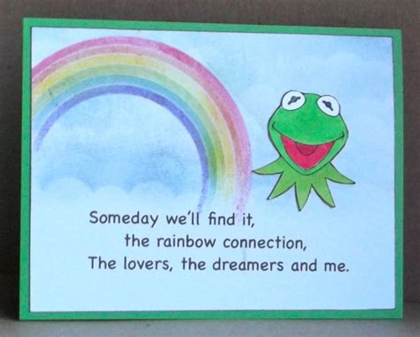 kermit's rainbow connection by tessaduck at Splitcoaststampers