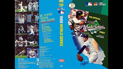 The 1988 MLB World Series Highlights - Champions The L.A. Dodgers - YouTube