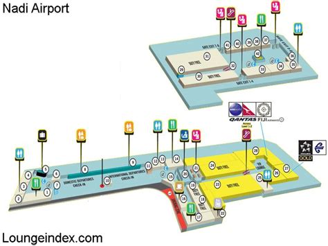 NAN: Nadi Airport Guide - Terminal map, airport guide, lounges, bars ...