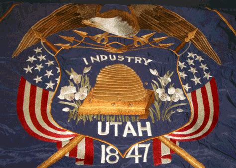 Historical Flags of Our Ancestors - Early Versions of the Utah State Flags