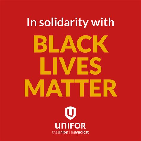 Solidarity with Black Lives Matter | Unifor