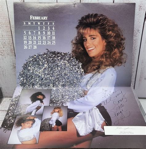 Autographed Vintage 1989 Raiderettes Calendar NFL Football Cheerleaders ...