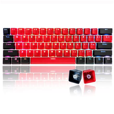 Buy GTSP 61 Keycaps 60 Percent Miami Keycaps Set Thick PBT OEM RGB ...